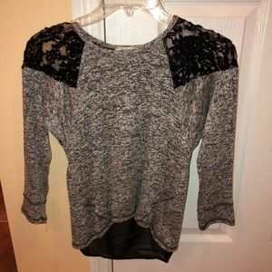 Light flowy patterned sweater